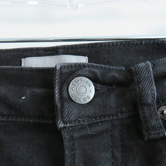 Boyish Black High Rise Women Jeans - Picture 3 of 13